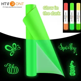 Wallpapers HTVRONT 12"x5ft Glow in Dark Permanent Vinyl Luminous Self Adhesive Roll for Cricut Craft Cutter DIY Glass Neon Wall Decor 230609