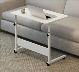 Justerbar rörlig lat ergonomikbord Bedside Computer Desk Manual Lifting Portable Laptop Standing Desk1078233