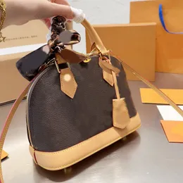 Shell Bag Cross Body Designer Brand Bag Leather Totes Luxury Handbag Fashion Shoulder High Quality Bag Women Letter Purse Phone Wallet Check