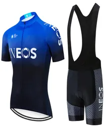 INEOS Cycling Jersey set 2020 Pro Team Menwomen Summer Quick Dry Cycling CLothing 9D padded bib shorts kit Ropa Ciclismo9293589