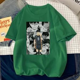 24Tobio Haikyuu Kageyama 인쇄 남성 Tshirt 스타일 고품질 티셔츠 패션 통기성 티셔츠 단순성 슬림 남성 S 618designer