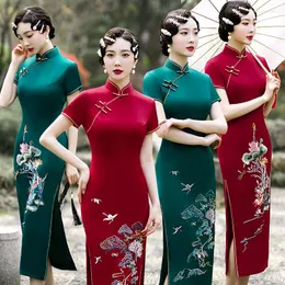 Этническая одежда китайская элегантная изысканная вышива