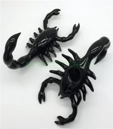 2015 Cool pipes Black glass Scorpion Glass Pipe Smoking Pipes Pipes for Smoking Portable Hand Pipes Oil Pipes Cool Glass Smoking3330059