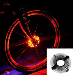 Leadbike New Bicycle Cycling Hubs Light Bike Fronttail Light LED 스포크 휠 경고 경고 방수 자전거 액세서리 2550697