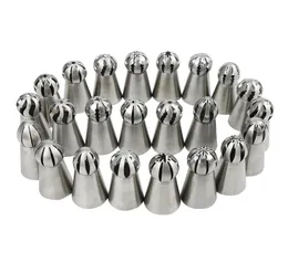 Cake Icing Nozzles Russian Piping Tips Lace Mold Pastry Cake Decorating Tool Stainless Steel Kitchen Baking Pastry Tool DDF32085607319
