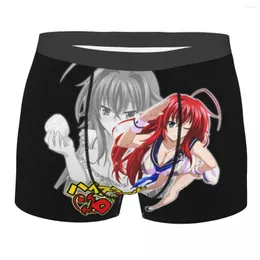 Underpants Sexy Girl High School Japanese Anime Dxd Silhouette Underwear Men Print Custom Boxer Shorts Panties