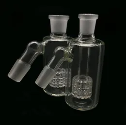Glass Bong Ash catcher 90 45 degrees 144mm 188mm matrix perc glass ash catcher bubbler Glass Water Pipe Oil Rigs8593903