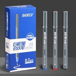 Ballpoint Pens Superior Qualit Pen 07mm o wysokiej pojemności Blackbluered Ink Trybetry gładkie atrament biurowy SPRESERYERY 6PCSLOT 230608