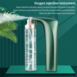 Face Care Devices High Pressure Nano Spray Sreamer Spot Cleaner Water Oxygen Injection Instrument Airbrush Skin Tools 230608