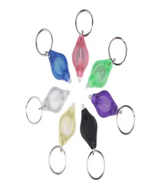 Small Gift Fashion Key Ring Mini Flashlights Cheap UV Money Detector LED Keychain Light Multicolor DH01546122790
