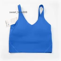 Yoga outfit lulus-20 U Type Back Align Tank Tops lulus lemons Gym Clothes Women Casual Running Nude Tight Sports Bra Fitness Beautiful Underwear 2023