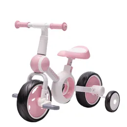 Carro de equilíbrio infantil sem pedal 1-3-6 anos de idade patinete infantil bicicleta deslizante dois em um equipamento de proteção para meninos e meninas