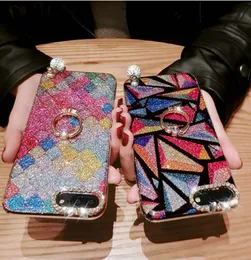 Luxury Women Phone Case IPhone XR XS MAX X 8 7 Designer for Iphone 11 11Pro11ProMax Rear Cover with Kickstand Rhinestone Wholesa9353110