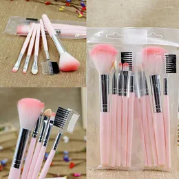 Makeup Brushes LEKOFO 13 Piece Pink Tool Set Cosmetic Powder Eye Shadow Foundation Blush Blending Beauty Make Up Brush