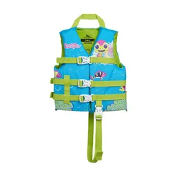 Swim Shifters Giubbotto di salvataggio per bambini 30-50 LB, blu tartaruga