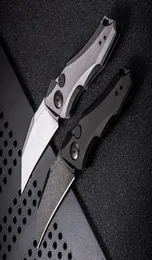High Quality KS 7350 Automatic Tactical Folding Knife 9Cr18Mov BlackWhite Stone Wash Blade 6061T6 Handle EDC Pocket Knives With 4877762