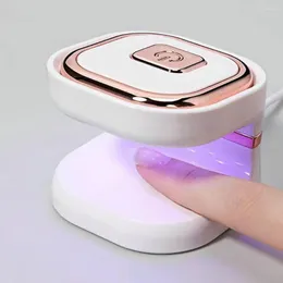 Nail Dryers Drying Lamp 6W UV LED Mini Portable Dryer With USB Cable Gel Polish Gift Home Travel Use