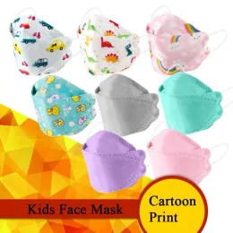 Оптовая дизайнерская детская детская одноразовая маска для лица мультфильм неткан