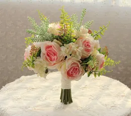 Fiori matrimonio Sposa coreana Bouquet da sposa Rosa artificiale