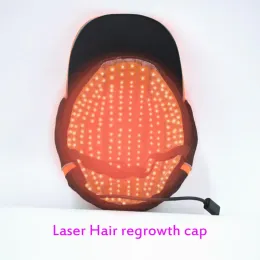 Mais novo crescimento de perda de cabelo crescimento 276 diodos tratamento a laser portátil uso doméstico boné capacete dispositivo de terapia de alopecia led instrumento de beleza