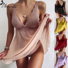 Conjunto de Lingerie de Pijama Sexy Body Erótico Feminino Renda Flor Roupa Interior Roupa de Dormir Roupa de Dormir Vestuário Exótico Trajes Sexuais 230608