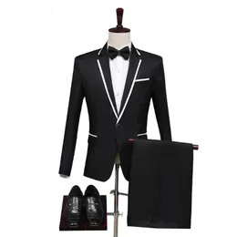 Men's Suits Blazers Custom Made Groomsmen Pattern Groom Tuxedos Shawl Lapel Men Wedding Man SA08 7999 230609