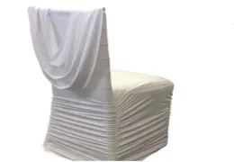 chair cover luxury wedding decoration chair cloth with curtain spandex fashion new style chair sash wt0642694765