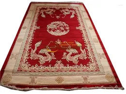 Carpets French Royal Embroidered Wool Knitting The Plant Design Runner Rugschinese Aubusson Rug