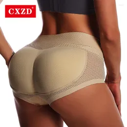Women's Shapers CXZD Women Lingerie Slimming Body Shaper Fake Ass BuLifter Briefs Sponge Padded BuPush Up Panties Breathable Sexy Hip Lift