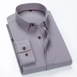 Camicie casual da uomo Capanne di camicia di cotone moda estiva da uomo lunga alla moda 2023 bianca da uomo d'affari professionale