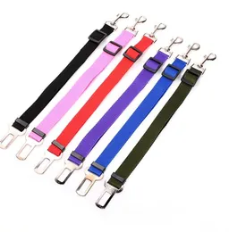 Adjustable Nylon Pet Dog Safety Seat Belt 13in23in Puppy Seat Lead Leash Dog Harness Vehicle Seatbelt Pet Supplies Travel Clip 6 4260309