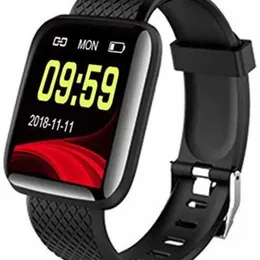 Smart Wristbands Band 116 plus Waterproof Smart Bracelet Heart Rate Tracker Wristband Blood Pressure Sport Smartwatch D13 116PlusHIAU