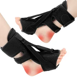 Ankelstöd plantar fasciitis splint uppgraderad version 3 dra justerbara remmar fotdropp korriger stabiliserande konsoler lindrar smärta 230609