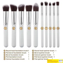 Professional makeup brushes set mini style 5 big 5 small high quality make up tools cosmetics brushes kit DHL Free