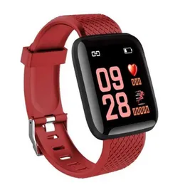 Smart Wristbands Band 116 plus Waterproof Smart Bracelet Heart Rate Tracker Wristband Blood Pressure Sport Smartwatch D13 116PlusRY7A