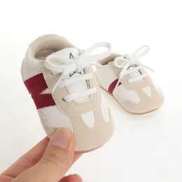 First Walkers Fashion Baby shoes born Baby Girls Boys Soft Shoe Anti Slip Pu Suede leather Sneakers Hard sole Prewalkers 0-18M 230608
