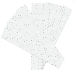 Bordmattor 10 st fettfilterpapper Kök Nonwoven Tyg Cotton Universal Cooker Hood Oil Sug Fan