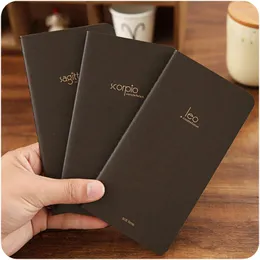 Pcs/Lot Classic 12-Constellation-Style Notebook & Booklet Diary For School Stationery Office Supply