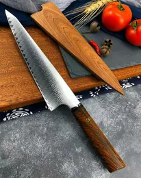 High carbon VG10 Damascus cuchillos de cocina profesionales Japanese chef knife meat cleaver slicer vegetable kitchen knifes utili8286506