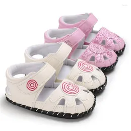 First Walkers Flowers Spring Baby Shoes PU Girl Soft Sole Anti-slipPrincess