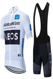 Tour De France 2020 Pro Team INEOS Cycling Jersey set Menwomen Summer breathable Cycling CLothing bib shorts kit Ropa Ciclismo3897752
