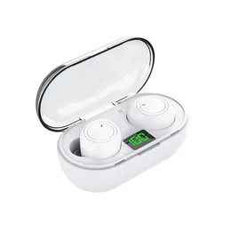 Y50 TWS Earphone Bluetooth Headset Wireless Headphone Sport Outdoor Earbuds Touch Hearing Aid Handfree With Mic Resale Wholesale