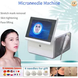 Ny fraktionerad RF Microneedle Equipment Skin Drawing Machine Original Fraktionerad RF Wrinkle Remover Stretch Marks