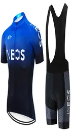 INEOS Cycling Jersey set 2020 Pro Team Menwomen Summer Quick Dry Cycling CLothing 9D padded bib shorts kit Ropa Ciclismo7897780