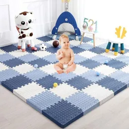 Play Mats 30cm Baby Foam Foam Mat Children Eva Educational Toys Kids Soft Floor Game Chain Fitness Brick Gym Carpet 230608