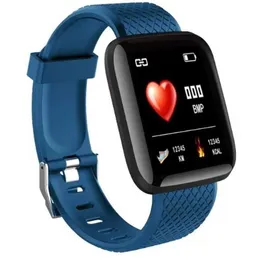 Smart Wristbands Band 116 plus Waterproof Smart Bracelet Heart Rate Tracker Wristband Blood Pressure Sport Smartwatch D13 116PlusEC2J