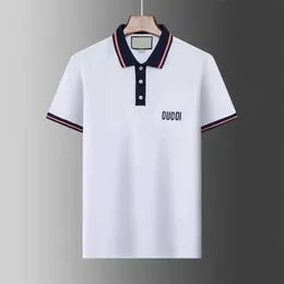 2023 Luxury designer mens polost t shirt jacket Fashion casual brand short sleeved sportswear pullover sportswear polo shirt Clothing Asian size M-XXXL