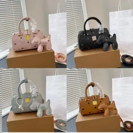 2023 Luxury Designer women boston bags mini pillow one shoulder bags leather handbag Strap Handbags Ladies Tote fashion versatile