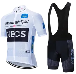 Tour De France 2020 Pro Team INEOS Cycling Jersey set Menwomen Summer breathable Cycling CLothing bib shorts kit Ropa Ciclismo8398356