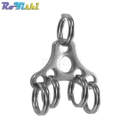 10 sets Outdoor Multifunction Quick Mini Key Receive Hung Clip Link Ring Keychain K257277522